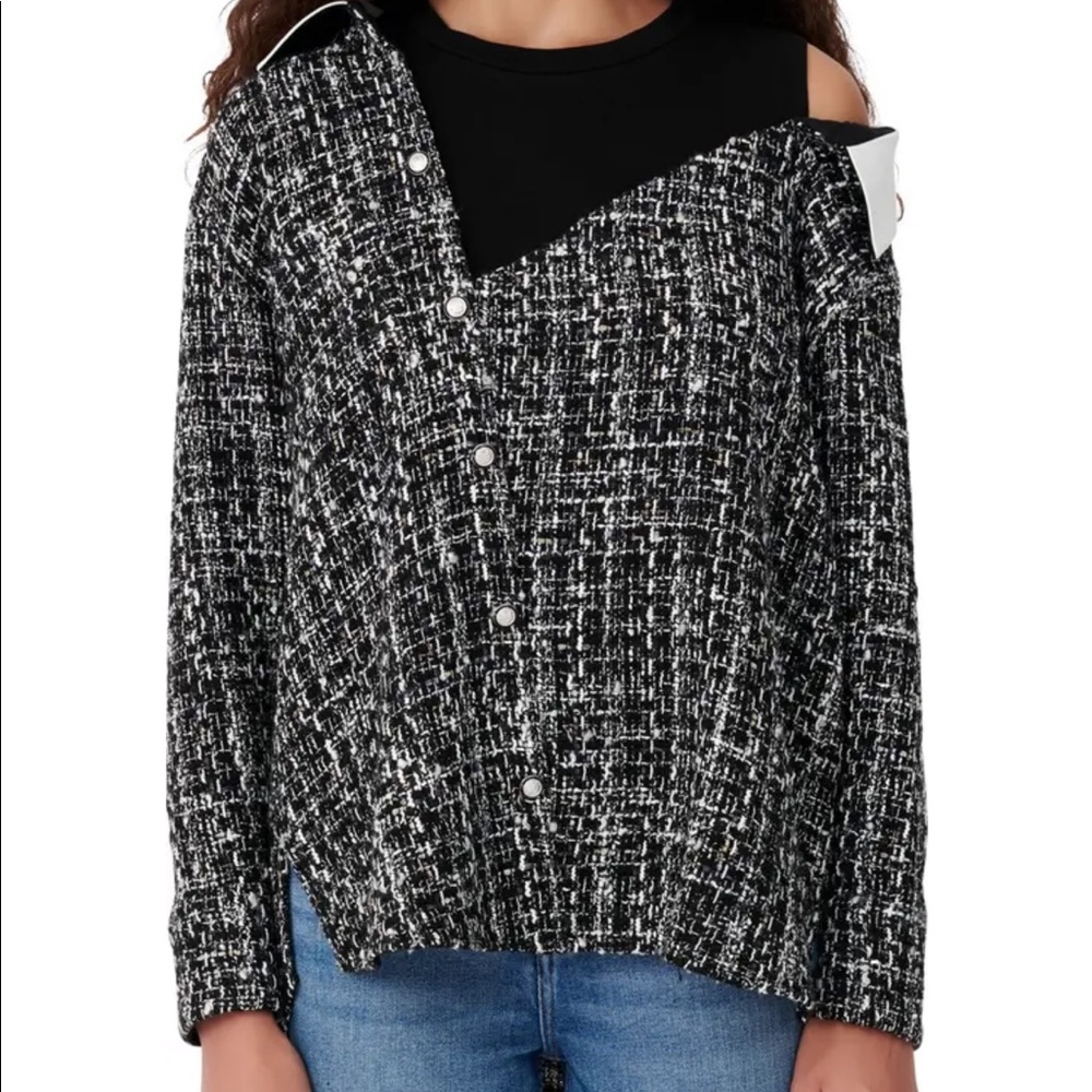 maje Off the Shoulder Top